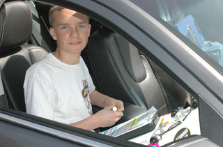 Illustration for article titled 13-Year-Old Navigator Key To Latest Road Rallye Win